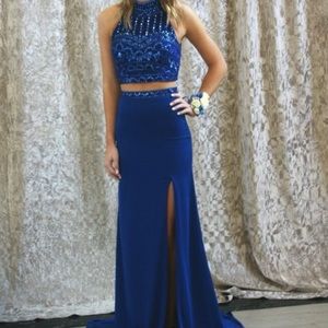 Sherri Hill Two Piece Prom Dress